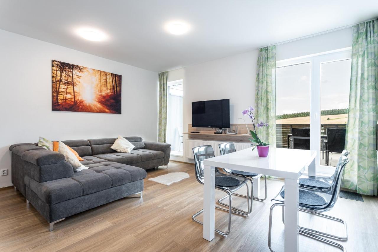 Mountain Apartments Klinovec Hexagon Loučná pod Klínovcem Bagian luar foto